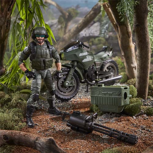 G.I. Joe Classified Series Alvin “Breaker” Kinney with RAM Cycle - Imagen 3