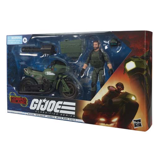 G.I. Joe Classified Series Alvin “Breaker” Kinney with RAM Cycle - Imagen 5