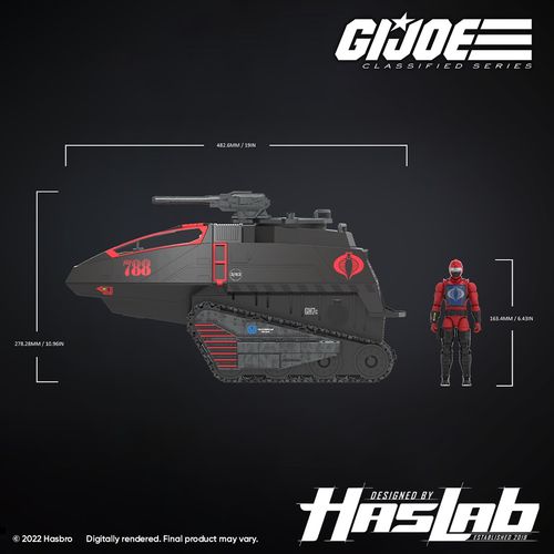 G.I. Joe Classified Series Cobra H.I.S.S. - Imagen 2