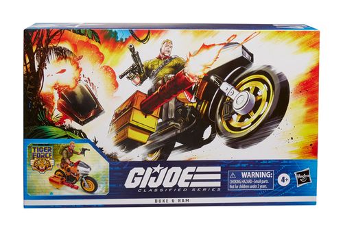 G.I. Joe Classified Series Tiger Force Duke & RAM Action Figure and Vehicle - Imagen 2