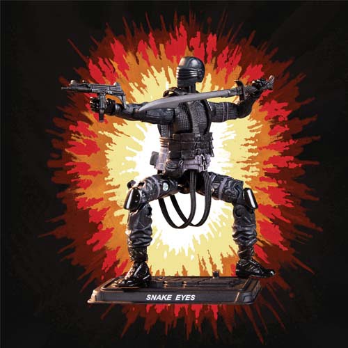 GI Joe Figura Retro Collection Snake Eyes Hasbro - Imagen 4