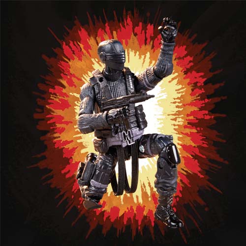GI Joe Figura Retro Collection Snake Eyes Hasbro - Imagen 3