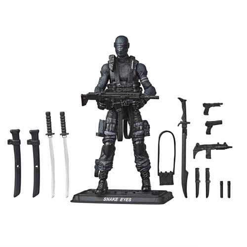 GI Joe Figura Retro Collection Snake Eyes Hasbro - Imagen 2