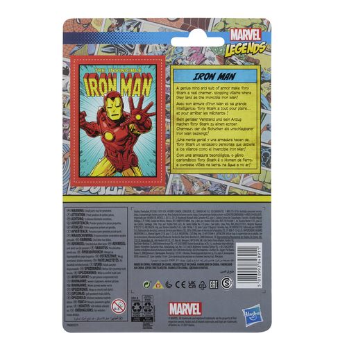 Hasbro Marvel Legends Retro 375 Collection Iron Man - Imagen 3