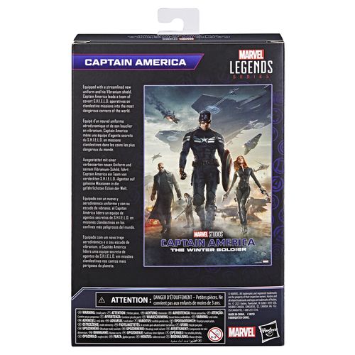 Hasbro Marvel Legends Series Captain America The Winter Soldier - Imagen 8