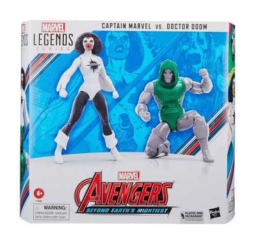 Hasbro Marvel Legends Series Captain Marvel vs. Doctor Doom