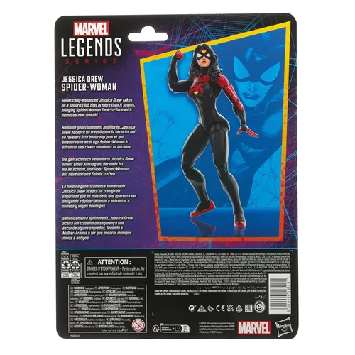Hasbro Marvel Legends Series Jessica Drew Spider-Woman - Imagen 4