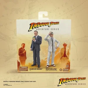 Indiana Jones Adventure Series Marcus Brody & René Belloq (Ark Showdown)