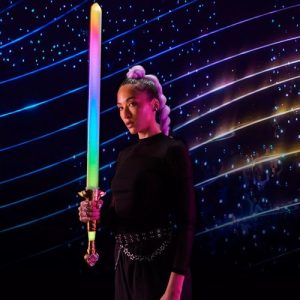 KPOP DEMON HUNTERS Rumi Sain-Geom Premium Electronic Sword