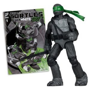 Las Tortugas Ninja Page Punchers Figura Donatello (Black White & Green ) (Red Platinum Edition) 13 cm