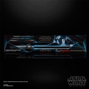 Espada Oscura Force FX Elite The Mandalorian Star Wars Black Series