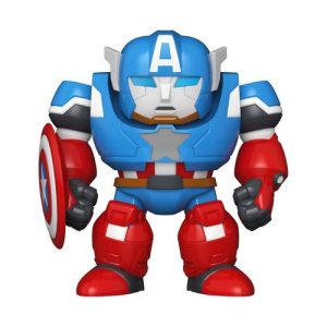 Funko Pop! Marvel Bots WI- CA Mech w/Cap
