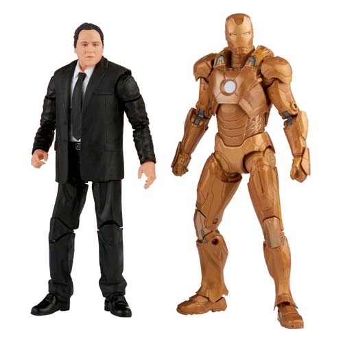 Hasbro Marvel Legends Series Happy Hogan and Iron Man Mark 21 - Imagen 2