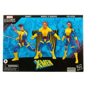 Hasbro Marvel Legends Series: Marvel’s Banshee, Gambit, & Psylocke