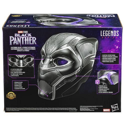 Marvel Legends Series Black Panther Electronic Role Play Helmet - Imagen 10
