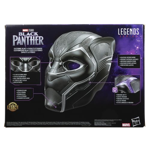 Marvel Legends Series Black Panther Electronic Role Play Helmet - Imagen 8
