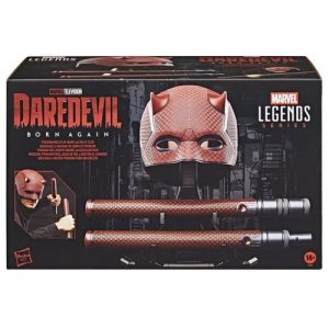 Marvel Legends Series Daredevil: Born Again Premium Roleplay Mask and Billy Club