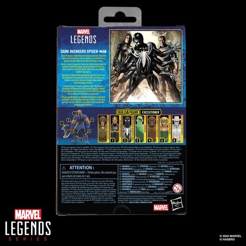 Marvel Legends Series Dark Avengers Spider-Man - Imagen 3