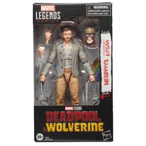 Marvel Legends Series Deadpool and Wolverine Headpool and Logan