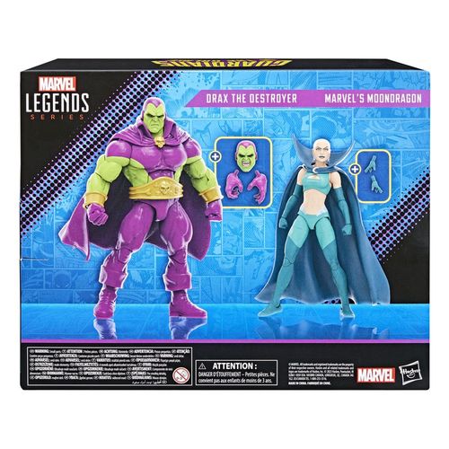 Marvel Legends Series Drax the Destroyer and Marvel's Moondragon - Imagen 3