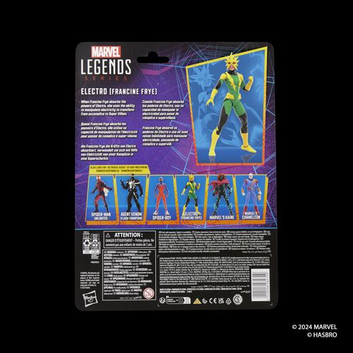 Marvel Legends Series Electro (Francine Frye) - Imagen 2