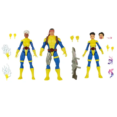 Hasbro Marvel Legends Series: Marvel’s Forge, Storm, & Jubilee - Imagen 2