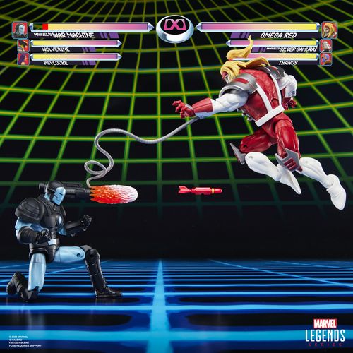 Marvel Legends Series Gamerverse War Machine vs Omega Red - Imagen 5