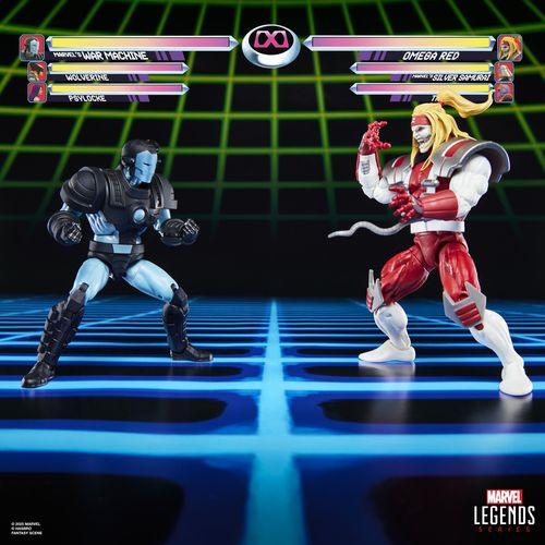 Marvel Legends Series Gamerverse War Machine vs Omega Red - Imagen 2