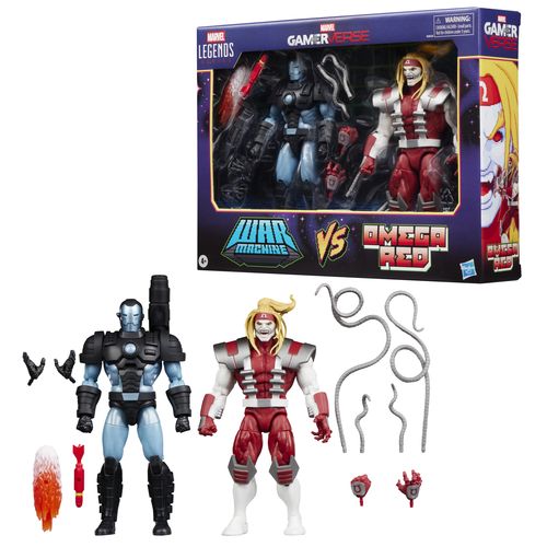 Marvel Legends Series Gamerverse War Machine vs Omega Red - Imagen 4