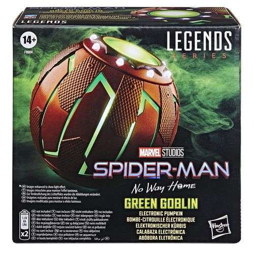 Marvel Legends Series Green Goblin Roleplay Electronic Pumpkin Spider-Man: No Way Home