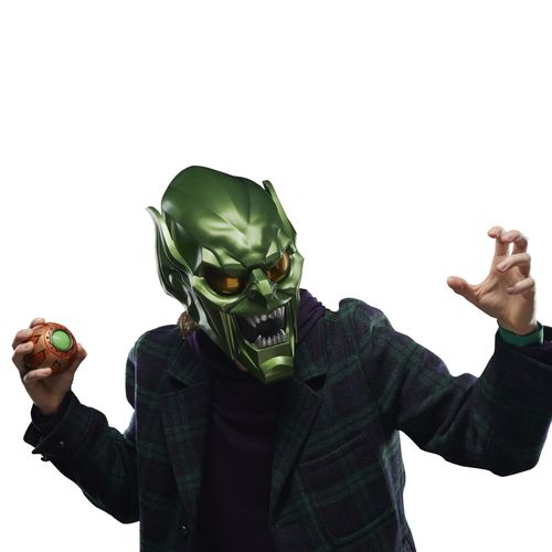 Marvel Legends Series Green Goblin Roleplay Helmet Spider-Man: No Way Home - Imagen 22