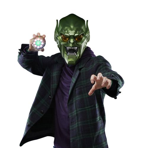 Marvel Legends Series Green Goblin Roleplay Helmet Spider-Man: No Way Home - Imagen 21