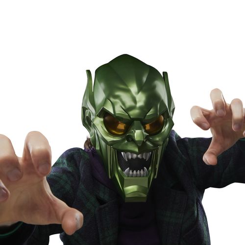 Marvel Legends Series Green Goblin Roleplay Helmet Spider-Man: No Way Home - Imagen 20