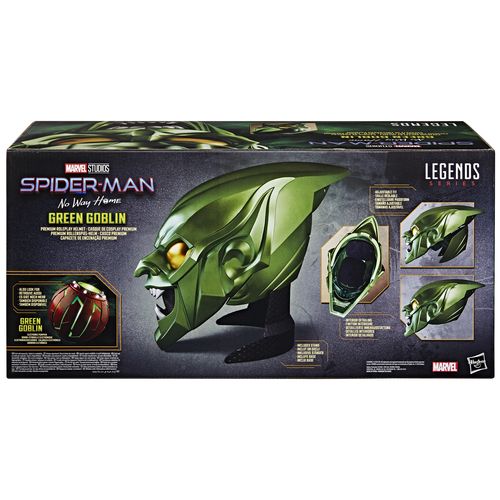 Marvel Legends Series Green Goblin Roleplay Helmet Spider-Man: No Way Home - Imagen 2