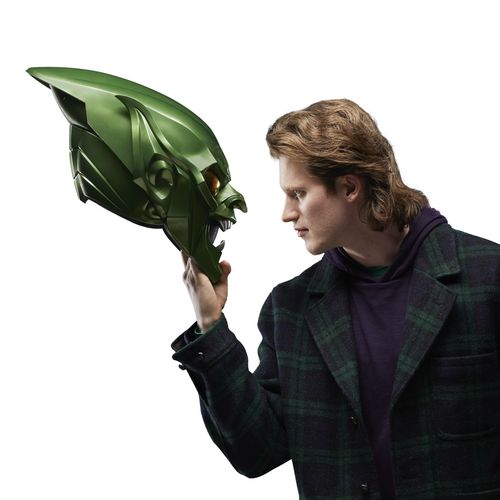 Marvel Legends Series Green Goblin Roleplay Helmet Spider-Man: No Way Home - Imagen 10