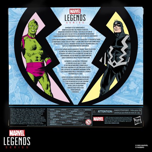 Marvel Legends Series Inhumans Black Bolt & Triton - Imagen 4