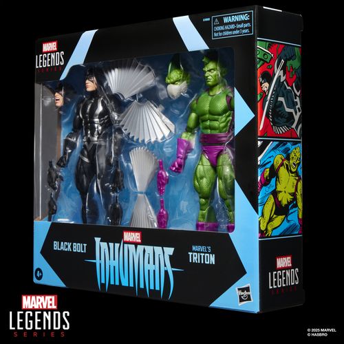 Marvel Legends Series Inhumans Black Bolt & Triton - Imagen 2