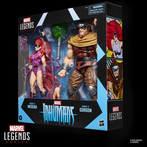 Marvel Legends Series Inhumans Medusa & Gorgon - Imagen 2