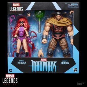 Marvel Legends Series Inhumans Medusa & Gorgon