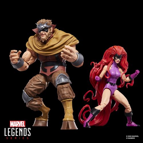 Marvel Legends Series Inhumans Medusa & Gorgon - Imagen 9