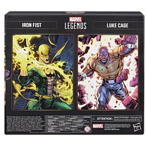 Marvel Legends Series Iron Fist and Luke Cage - Imagen 4