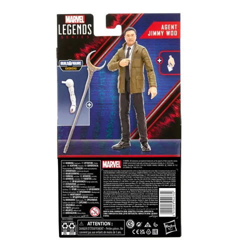 Marvel Legends Series Agent Jimmy Woo - Imagen 4