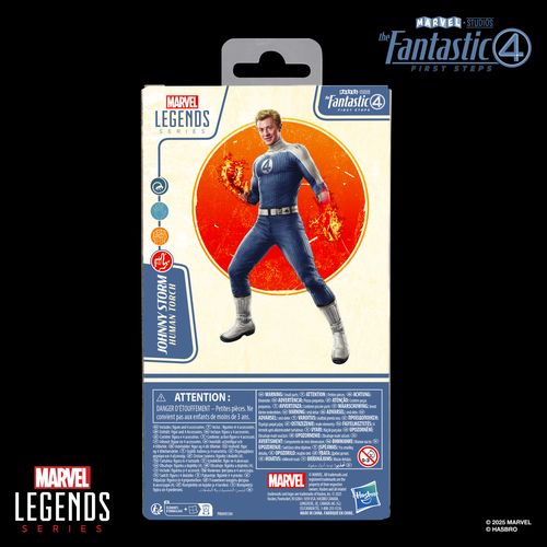 Marvel Legends Series Johnny Storm The Fantastic Four: First Steps - Imagen 6
