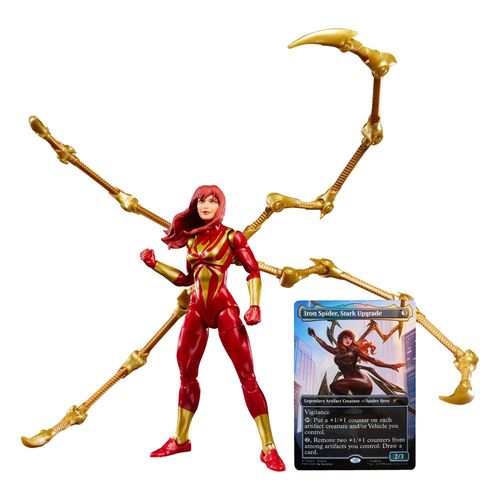 Marvel Legends Series Magic: The Gathering Mary Jane Watson (Iron Spider) - Imagen 2