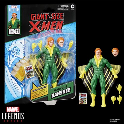Marvel Legends Series Banshee - Imagen 9