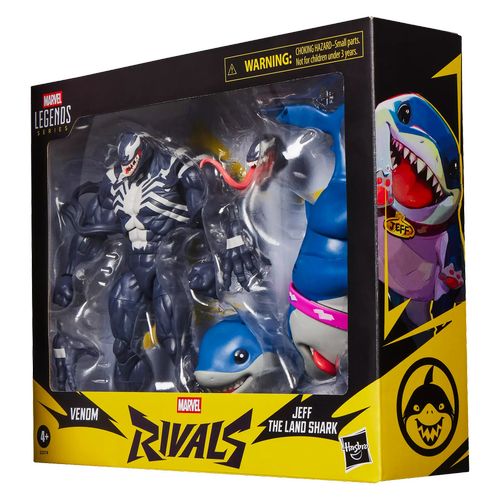 Marvel Legends Series Marvel Rivals Venom & Jeff the Land Shark - Imagen 4