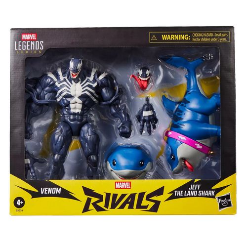 Marvel Legends Series Marvel Rivals Venom & Jeff the Land Shark - Imagen 2