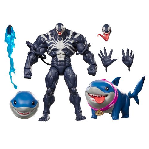 Marvel Legends Series Marvel Rivals Venom & Jeff the Land Shark - Imagen 5