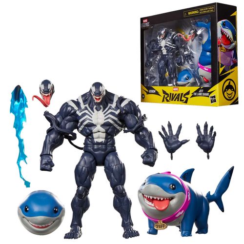 Marvel Legends Series Marvel Rivals Venom & Jeff the Land Shark
