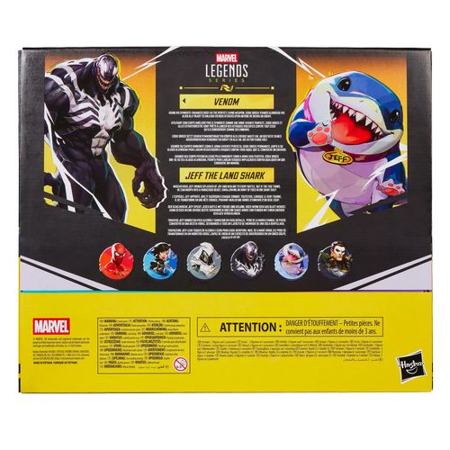 Marvel Legends Series Marvel Rivals Venom & Jeff the Land Shark - Imagen 3